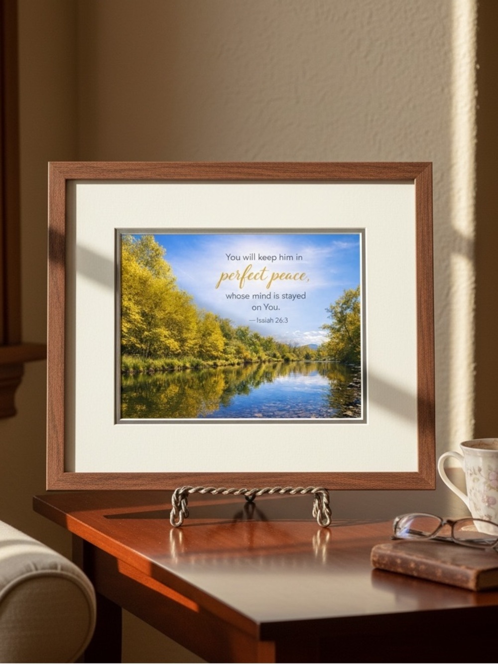 DDS Art Print, 8x10, Bible Verse, Paper Print, Unframed, Photo Inspired Series